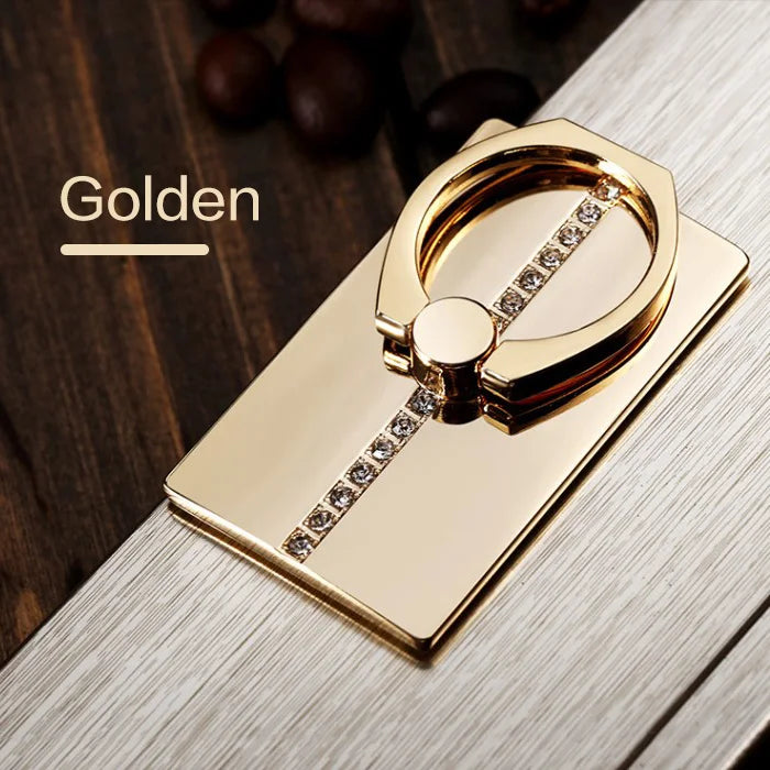 Luxury Square Phone Ring Car Holder