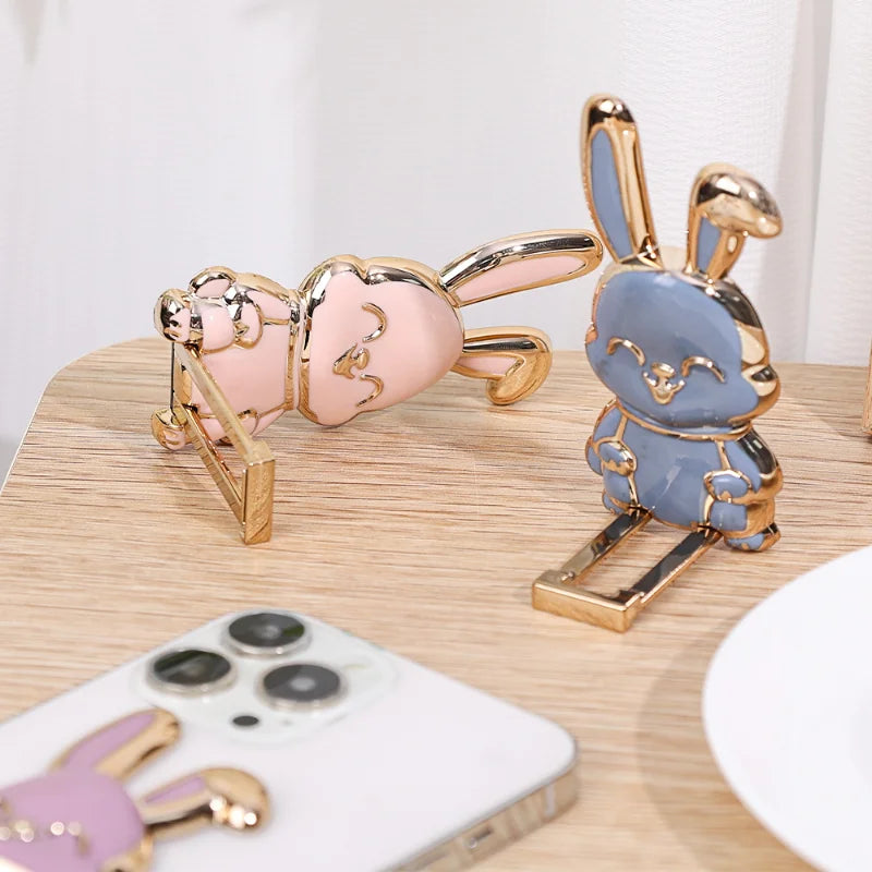 Universal Rabbit Phone Ring Holder Stand
